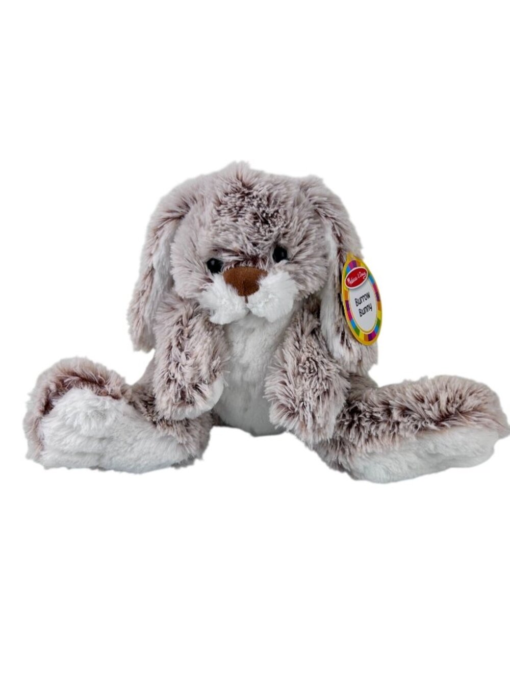 Melissa & Doug Burrow Bunny #7674 Stuffed Animal Rabbit Plush Soft Toy NWT Gift